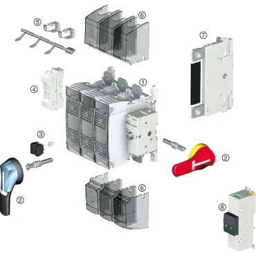 FUSERBLOC uR - Защита, передача и распределение электроэнергии - EXPLODED_VIEW_EXT