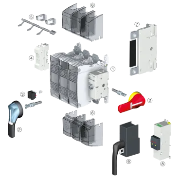 FUSERBLOC NFC/DIN - Защита, передача и распределение электроэнергии - EXPLODED_VIEW_EXT